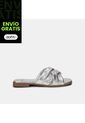 Sandalia Para Mujer Bata Plata Mila de Bata