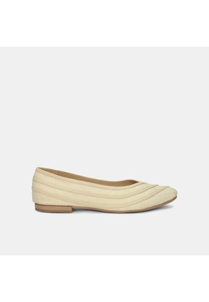 Baletas Para Mujer Bata Beige Kimaya