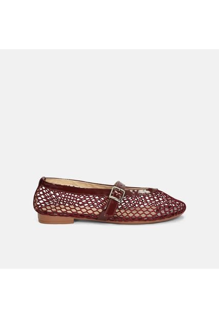 Baletas Para Mujer Bata Vinotinto Karuna