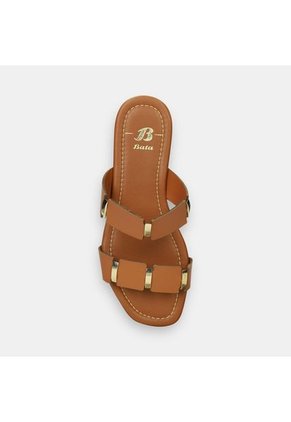 Sandalias Para Mujer Bata Café Kohana