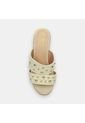Sandalias Para Mujer Bata Beige Karton de Bata