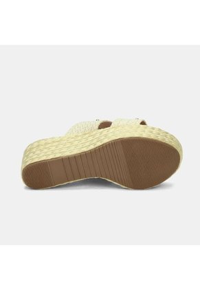 Sandalias Para Mujer Bata Beige Karton
