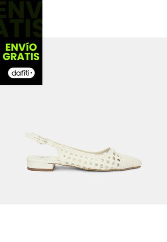 Baletas Para Mujer Bata Blanco Bata