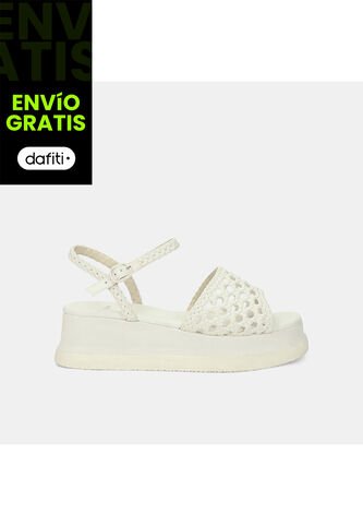Sandalias Para Mujer Bata Blanco Bata