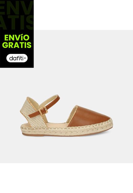 Sandalia Para Mujer Bata Café Claro Lagy Caspian