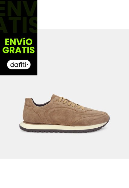 Tenis Para Hombre Bata Café Con Leche Los Angeles Casual