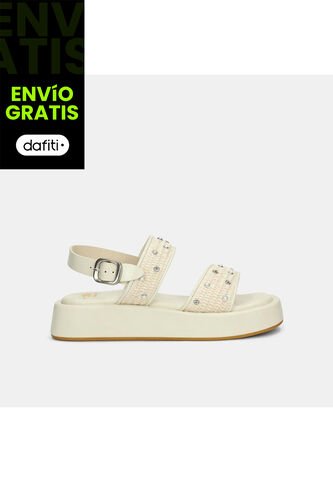 Sandalias Para Mujer Bata Beige Liam Calisto Bata