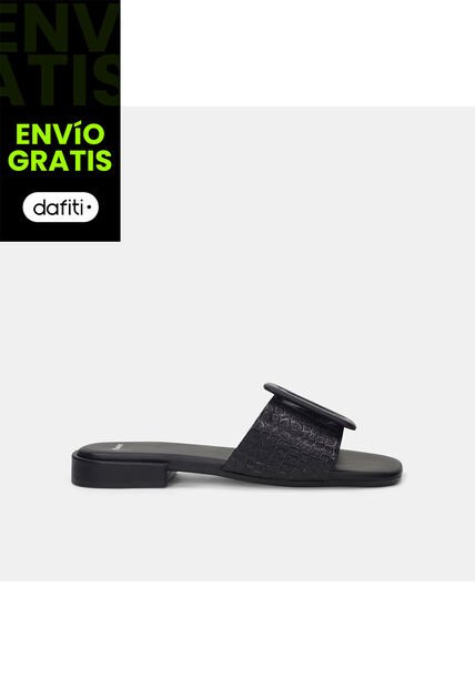 Sandalias Para Mujer Bata Negro