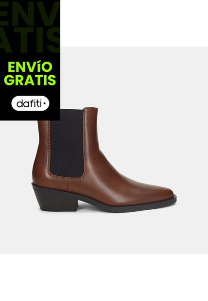 Botines Para Mujer Bata Negro Plymouth Winter