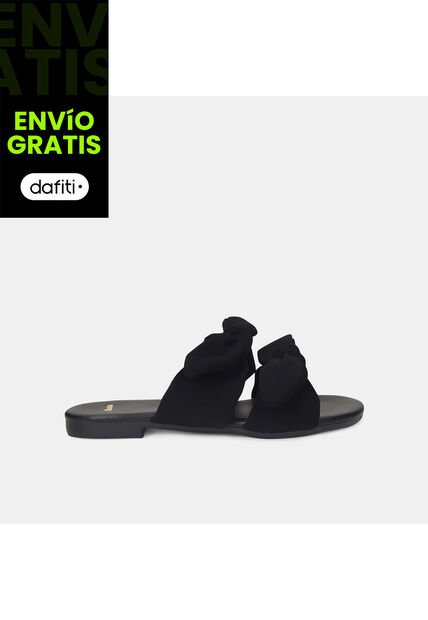 Sandalias Para Mujer Bata Negro