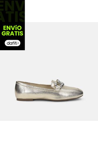 Mocasines Para Mujer Bata Beige London Bata