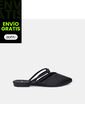 Baleta Para Mujer Bata Negro Gina'S Puntuda de Bata