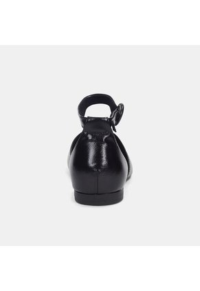 Baletas Para Mujer Bata Negro Gina Puntuda Flat