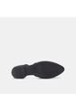 Baletas Para Mujer Bata Negro Gina Puntuda Flat de Bata