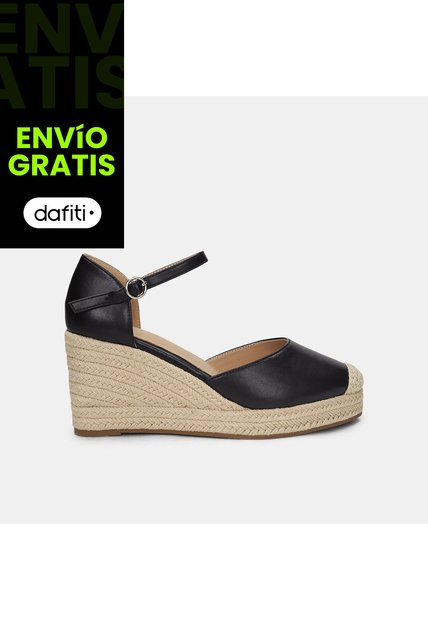 Tacones Para Mujer Bata Negro Perrie Summer