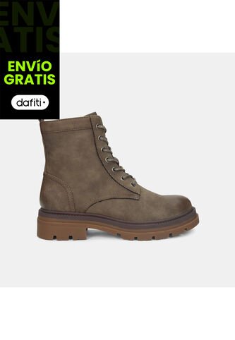 Botines Para Mujer Bata Café Oscuro Xaviera Bata