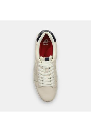 Tenis Para Hombre Bata Blanco Olaf Charlton