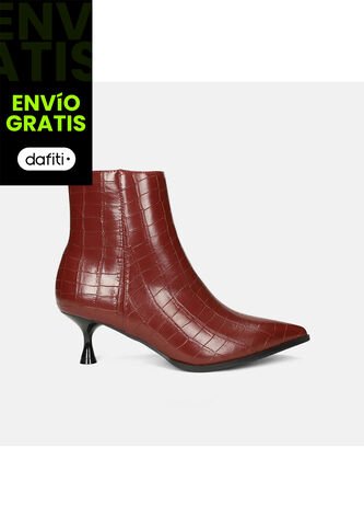 Botines Para Mujer Bata Negro Nurle Bata