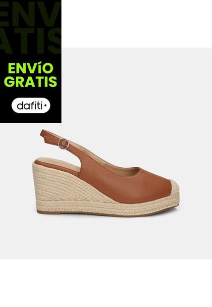 Tacones Para Mujer Bata Café Claro Perrie Summer