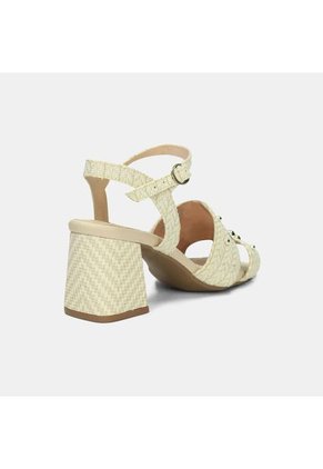 Sandalias Para Mujer Bata Beige Kahana