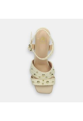 Sandalias Para Mujer Bata Beige Kahana