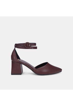 Tacones Para Mujer Bata Vino