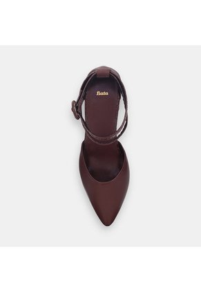 Tacones Para Mujer Bata Vino