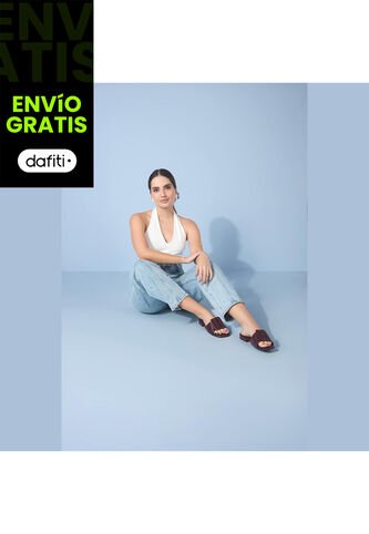 Sandalias Para Mujer Bata Vino Bata