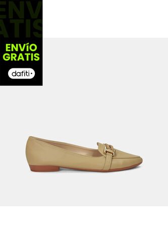 Baletas Para Mujer Bata Almendra Bata