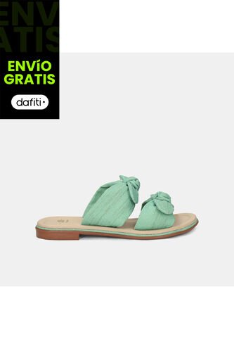 Sandalias Para Mujer Bata Verde Kourtey Bata