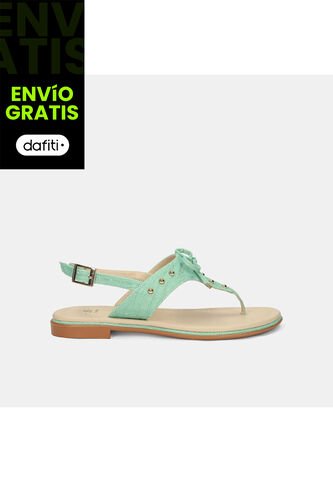 Sandalias Para Mujer Bata Verde Kimora Bata