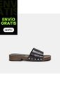 Sandalia Para Mujer Bata Negro Valencia de Bata
