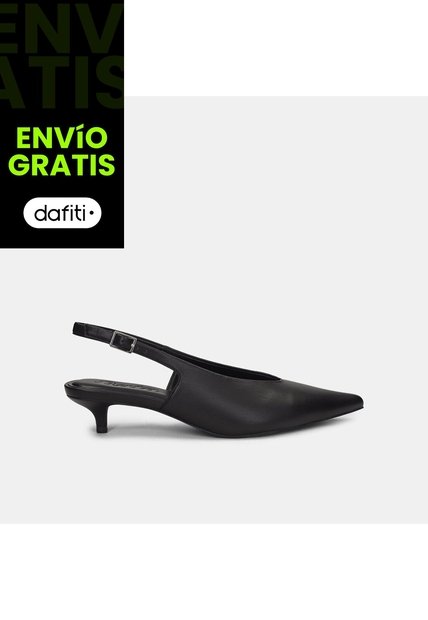 Tacones Para Mujer Bata Negro Tokyo