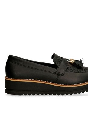 Mocasines Negro Bata Ina Mujer