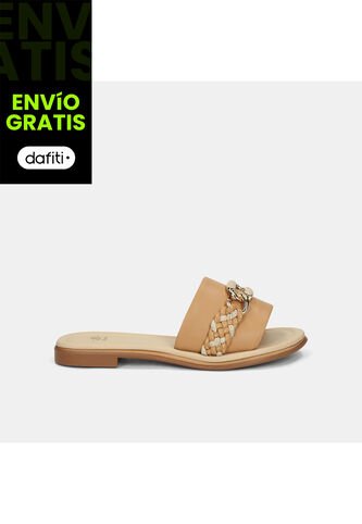 Sandalias Para Mujer Bata Beige Kelli Bata