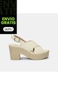 Sandalia Para Mujer Bata Café Claro Sarada de Bata