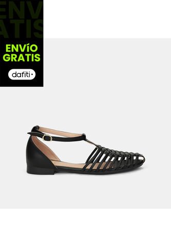Baletas Para Mujer Bata Negro Bata