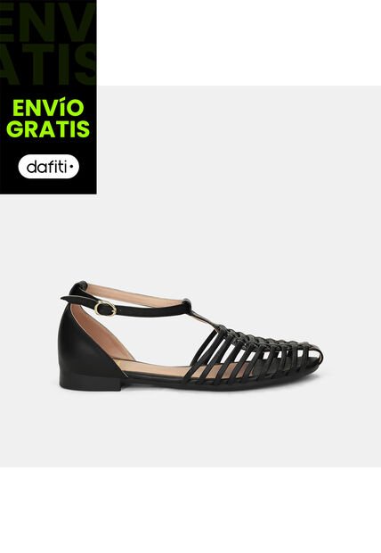 Baletas Para Mujer Bata Negro