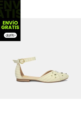 Baletas Para Mujer Bata Beige Kalel Bata