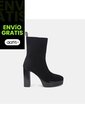 Botines Para Mujer Bata Negro Monica de Bata