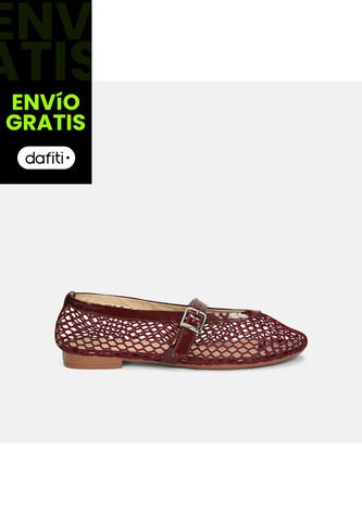 Baletas Para Mujer Bata Vinotinto Karuna Bata