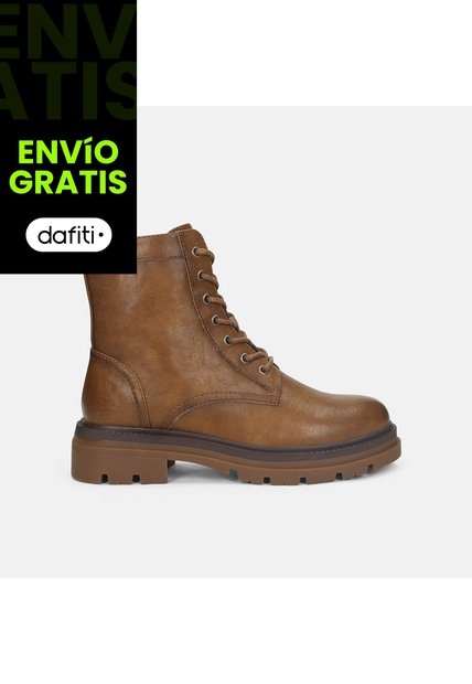 Botines Para Mujer Bata Café Oscuro Xaviera