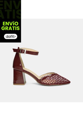 Tacones Para Mujer Bata Vinotinto Katriel Bata