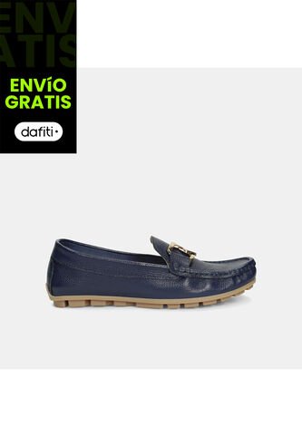 Mocasines Para Mujer Bata Azul Kairavi Bata