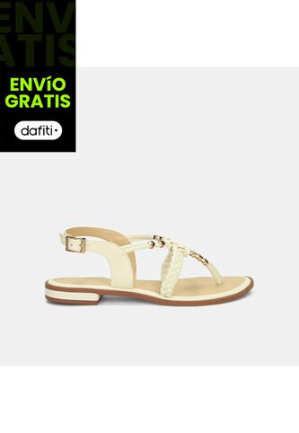 Sandalias Para Mujer Bata Blanco Kinsley Bata
