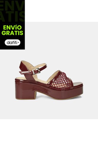 Sandalias Para Mujer Bata Vinotinto Kamaria Bata