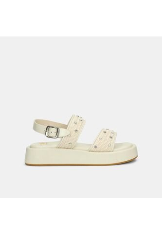 Sandalias Para Mujer Bata Beige Liam Calisto Bata