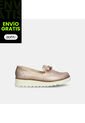 Mocasines Para Mujer Bata Dorado Jorun de Bata