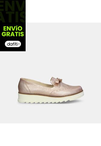 Mocasines Para Mujer Bata Dorado Jorun Bata