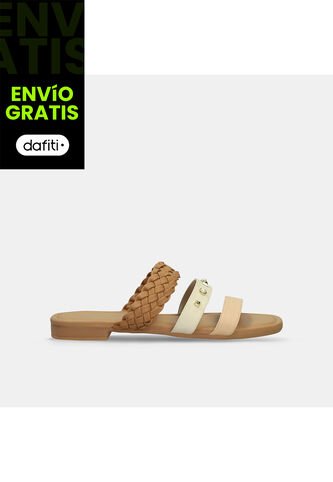 Sandalias Para Mujer Bata Café Claro Kristina Bata